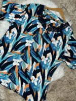 تیشرت و شلوار ست سایز بزرگ CAGARI 7517