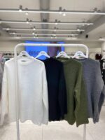 انواع لباس بافت زنانه ساده جدید برند bisou 4630