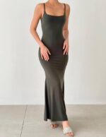 پیراهن ماکسی زنانه کشی ترک