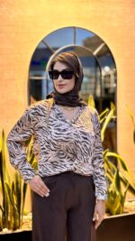 شومیز پترن ببری ترک