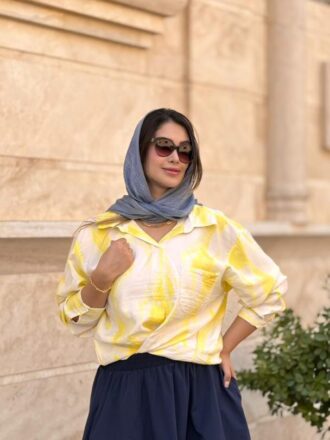 شومیز طرحدار ترک
