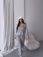 ست اسپرت زنانه سیوشرت و شلوار ترک